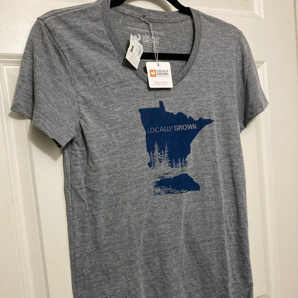 Locally Grown Minnesota T-shirt Size XL NWT
